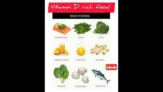 Vitamin D rich food