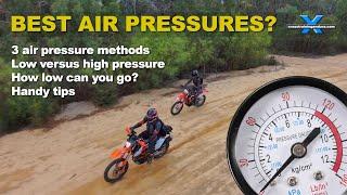 How to pick the best air pressures for adventure/dual sport riding︱Cross Training Adventure