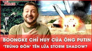 Tên lửa Storm Shadow của Anh tập kích chính xác vào boongke chỉ huy của ông Putin tại Kursk?