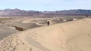 Mesquite sand dunes death valley