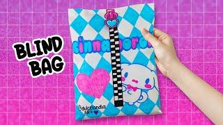 Blind Bag paper  Cinnamoroll  DIY HOMEMADE PAPER BLIND BAG | TUTORIAL: How To Make Blind Bag Paper