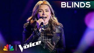 Olivia Minogue's Raspy Voice Shines on Sam Smith's "Lay Me Down" | The Voice Blind Auditions | NBC