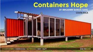 Containers of Hope | $40,000 Costa Rican Container House by Benjamin Garcia Saxe Architecture