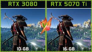 GeForce RTX 3080 vs GeForce RTX 5070 Ti