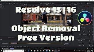 Resolve 15 | 16 Fusion Remove Object with Clone Paint