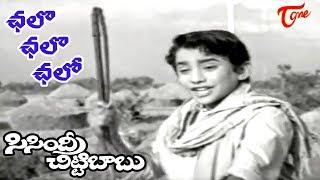 Sisindri Chittibabu Movie | Chelo Chelo Song | Sobhan Babu | Saradha - OldSongsTelugu