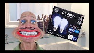 GE Reveal LED Light Bulbs Review and Comparison to Incandescents