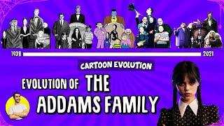 Evolution of THE ADDAMS FAMILY (& WEDNESDAY) - 83 Years Explained | CARTOON EVOLUTION