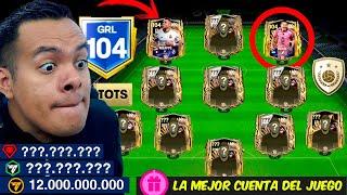  COMPRÉ CUENTA de SUSCRIPTOR con el MAXIMO de GRL & los MEJORES JUGADORES del FC 24 Mobile