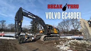 Break Thru Demolition's Volvo EC480EL