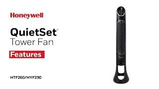 Honeywell QuietSet Tower Fan HYF260/HYF290 - Product Features