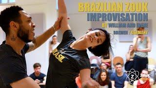 Brazilian Zouk Improvisation by William and Irene at Bremen / Germany February 2022 (demo 2).