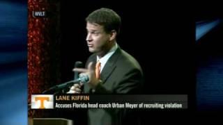 Lane kiffin calls out Urban Meyer during signing day celebration.... "had to cheat"