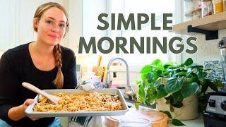 Making Summer Mornings In The Kitchen EASY | Mom of 4 Cooking From Scratch