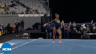 Sierra Brooks floor routine — 2021 NCAA gymnastics championship semifinals