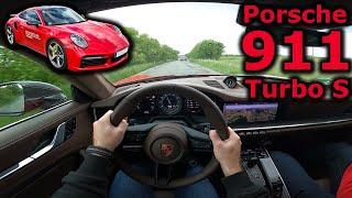 2021 Porsche 911 Turbo S | POV test drive | #DrivingCars