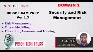 CISSP DOMAIN 1 Part 1.3 Security and Risk Management Review