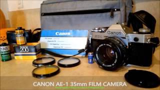 CANON AE-1 35mm Film Camera  / Brasspineapple Productions Video & Photography