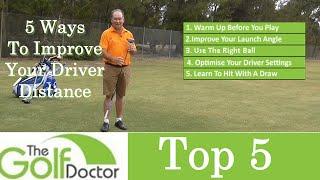 5 Ways To Increase Your Driver Distance