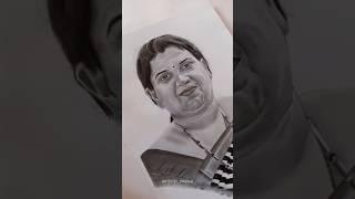 Handmade portrait #drawing #art #sketch