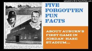 TWER Talk: Five Forgotten Fun Facts about Auburn's football game played in Jordan-Hare Stadium