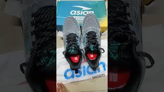 Unboxing of #AsianShoe Chrome 02 Grey Green colour