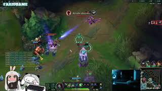 Fallen iv Cuadrakill con Gwen, Momentos Epicos en Lol, Plays, Outplays | Best Stream Latam lol #11