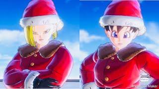 Dragon Ball Xenoverse 2: Android 18 & Videl (Santa Costume Outfits) [DLC]