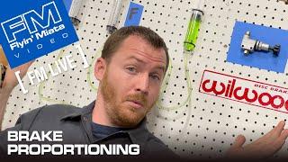 Brake Proportioning: THE BASICS (FM Live)