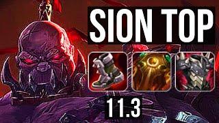 SION vs AATROX (TOP) | 7/0/5, 2.1M mastery, Godlike | NA Diamond | v11.3