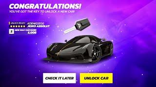 How Much Money Did I Spend to Unlock my Koenigsegg Jesko Absolut? | Asphalt Legends Unite