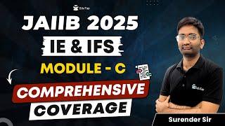 Complete IE & IFS for JAIIB Exam | IEIFS Complete Syllabus Coverage Classes | Free IE and IFS EduTap