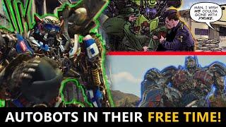 What The Transformers Movie Autobots Did In Their Free Time Explained!