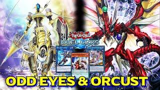 ODD EYES & ORCUST DECK DUEL LINKS RANKED DUEL REPLAY + DECKLIST [YU GI OH! DUEL LINKS]