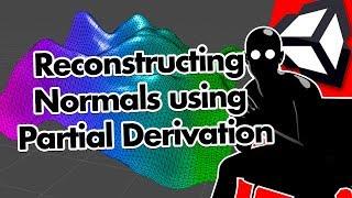 Unity: Reconstructing Normals Using Partial Derivation