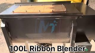 100L Ribbon Blender l Sugar Powder Mixer Machine l Mixtech Machinery