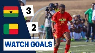 GHANA 3-2 BENIN | GOALS AND HIGHLIGHTS | U17 WAFU GIRLS CUP