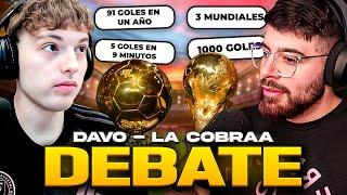 DEBATE CON LA COBRA: MUNDIAL o BALON DE ORO? QUE RECORD ES MAS DIFICIL ROMPER? PREGUNTAS DE FUTBOL