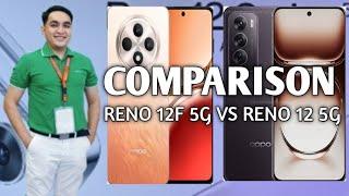 Comprison Reno12 F 5G VS Reno12 5G