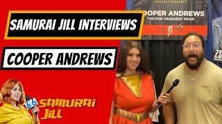 Interview with Cooper Andrews about Shazam, The Walking Dead & more by Samurai Jill! #shazam #dc