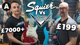 Masterbuilt Fender Strat vs Squier - Does Price Make a Difference?