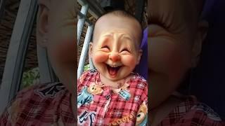 Bayi ketawa ngakak #bayilucu #cutebaby #bayiketawa