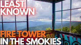 Bluff Mountain Firetower #smokymountains #smokymountainsfiretower #firetower