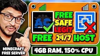 How To Make Free 24/7 Minecraft Server like ATERNOS | Best Free 24/7 Minecraft Server Hosting