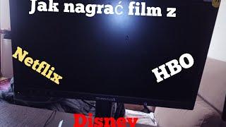 Czarny ekran przy Nagrywaniu #netflix #hbomax #disney