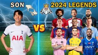 Heung Min Son  2024 New Legends (Ronaldo, Messi, Neymar, Mbappe, Haaland, Benzema, Salah, Vini)