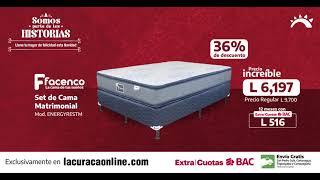 ¡Duerme con total comodidad con el Set de Cama Matrimonial Facenco! - La Curacao Honduras