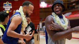 Inside the Warriors First Practice of the Season in Hawaii