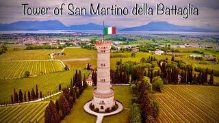 Tower of San Martino della Battaglia, Near Lake Garda Italy 