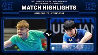 Tom Jarvis vs Park Ganghyeon | MS R64 | WTT Star Contender Ljubljana 2025